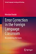 E-Book (pdf) Error Correction in the Foreign Language Classroom von Miroslaw Pawlak