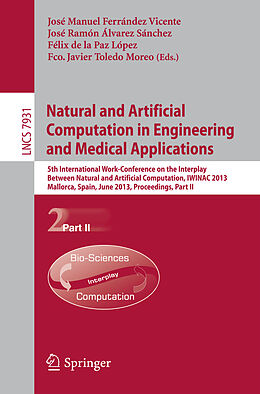 Kartonierter Einband Natural and Artificial Computation in Engineering and Medical Applications von 