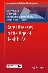 Fester Einband Rare Diseases in the Age of Health 2.0 von 