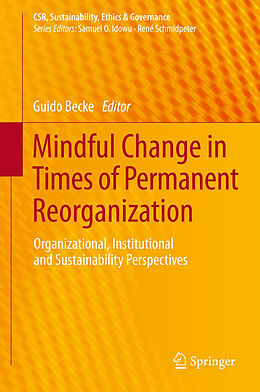 Livre Relié Mindful Change in Times of Permanent Reorganization de 