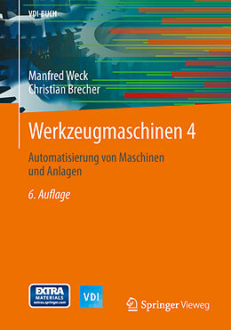 Kartonierter Einband Werkzeugmaschinen 4 von Manfred Weck