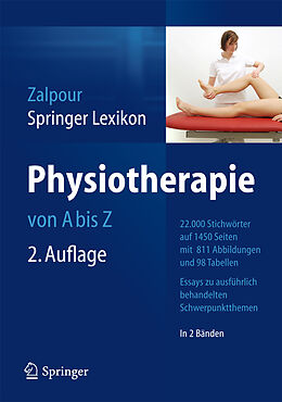 Fester Einband Springer Lexikon Physiotherapie von 