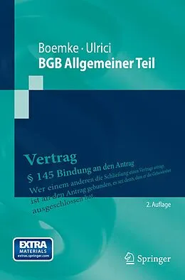 E-Book (pdf) BGB Allgemeiner Teil von Burkhard Boemke, Bernhard Ulrici
