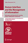 E-Book (pdf) Human Interface and the Management of Information von 