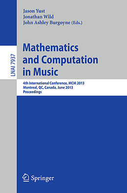 E-Book (pdf) Mathematics and Computation in Music von 