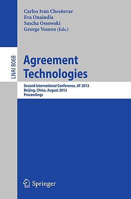 E-Book (pdf) Agreement Technologies von 