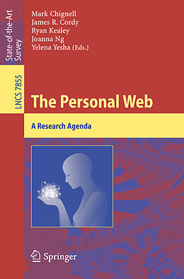 Kartonierter Einband The Personal Web von 