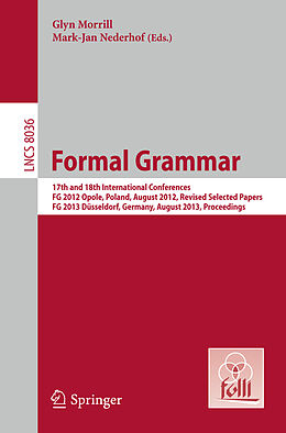 E-Book (pdf) Formal Grammar von 