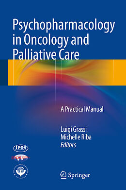 eBook (pdf) Psychopharmacology in Oncology and Palliative Care de Luigi Grassi, Michelle Riba