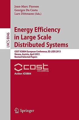 E-Book (pdf) Energy Efficiency in Large Scale Distributed Systems von 