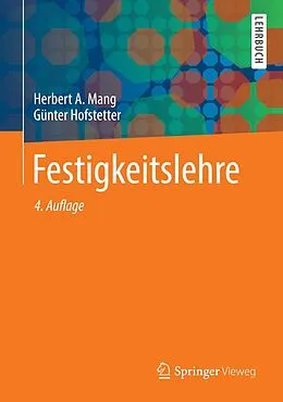E-Book (pdf) Festigkeitslehre von Herbert A. Mang, Günter Hofstetter