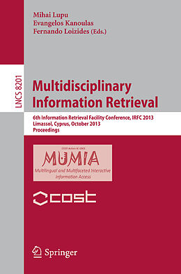 E-Book (pdf) Multidisciplinary Information Retrieval von 