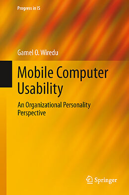 Livre Relié Mobile Computer Usability de Gamel O. Wiredu