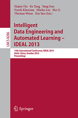 E-Book (pdf) Intelligent Data Engineering and Automated Learning -- IDEAL 2013 von 