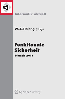 E-Book (pdf) Funktionale Sicherheit von Wolfgang A. Halang