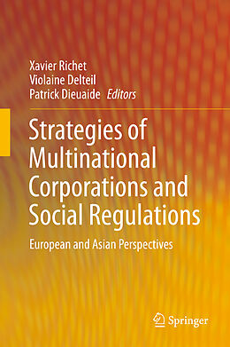 Livre Relié Strategies of Multinational Corporations and Social Regulations de 