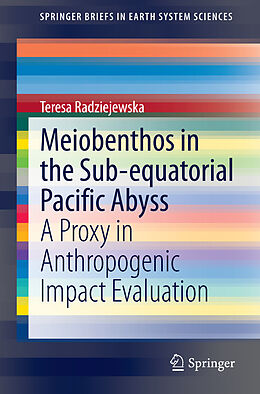 Couverture cartonnée Meiobenthos in the Sub-equatorial Pacific Abyss de Teresa Radziejewska
