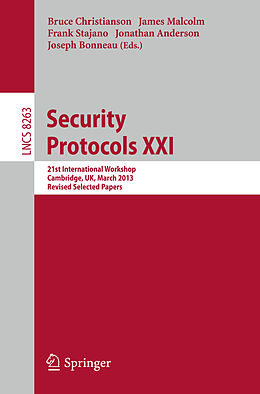 E-Book (pdf) Security Protocols von 