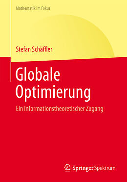 Kartonierter Einband Globale Optimierung von Stefan Schaeffler