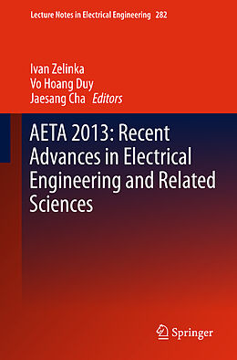 Fester Einband AETA 2013: Recent Advances in Electrical Engineering and Related Sciences von 