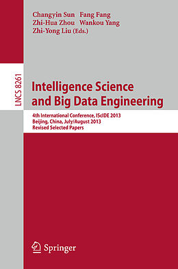 Kartonierter Einband Intelligence Science and Big Data Engineering von 