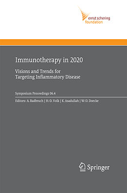 Couverture cartonnée Immunotherapy in 2020 de 