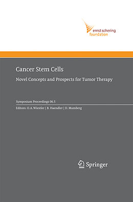 Couverture cartonnée Cancer Stem Cells de 