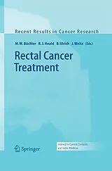 Kartonierter Einband Rectal Cancer Treatment von