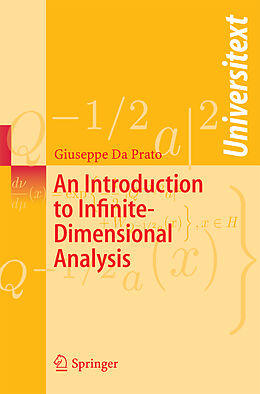Kartonierter Einband An Introduction to Infinite-Dimensional Analysis von Giuseppe Da Prato