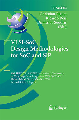 Kartonierter Einband VLSI-SoC: Design Methodologies for SoC and SiP von 