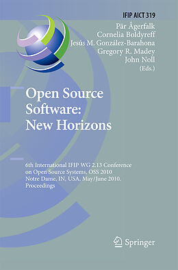 Kartonierter Einband Open Source Software: New Horizons von 