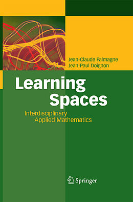 Couverture cartonnée Learning Spaces de Jean-Paul Doignon, Jean-Claude Falmagne