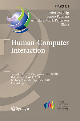 Kartonierter Einband Human-Computer Interaction von 