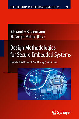 Couverture cartonnée Design Methodologies for Secure Embedded Systems de 