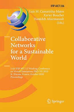 Kartonierter Einband Collaborative Networks for a Sustainable World von 