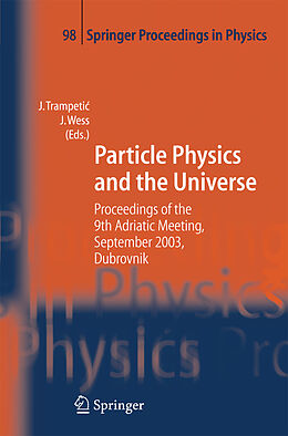 Kartonierter Einband Particle Physics and the Universe von 