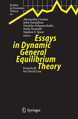 Couverture cartonnée Essays in Dynamic General Equilibrium Theory de 