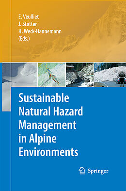 Couverture cartonnée Sustainable Natural Hazard Management in Alpine Environments de 