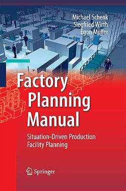 Couverture cartonnée Factory Planning Manual de Michael Schenk, Egon Müller, Siegfried Wirth