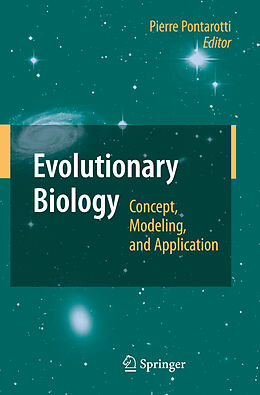 Couverture cartonnée Evolutionary Biology de 