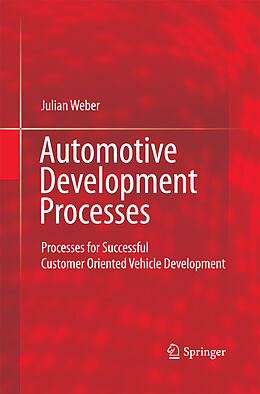 Kartonierter Einband Automotive Development Processes von Julian Weber