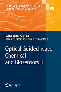 Couverture cartonnée Optical Guided-wave Chemical and Biosensors II de 