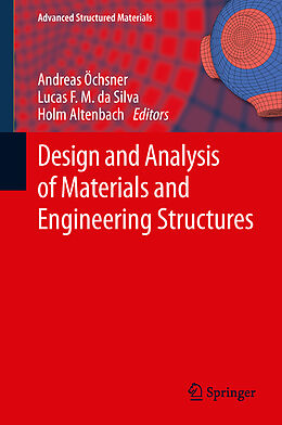 Kartonierter Einband Design and Analysis of Materials and Engineering Structures von 