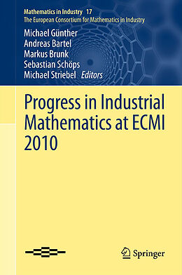 Couverture cartonnée Progress in Industrial Mathematics at ECMI 2010 de 