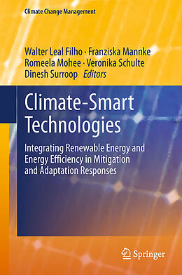 Couverture cartonnée Climate-Smart Technologies de 