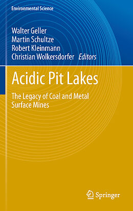 Couverture cartonnée Acidic Pit Lakes de 