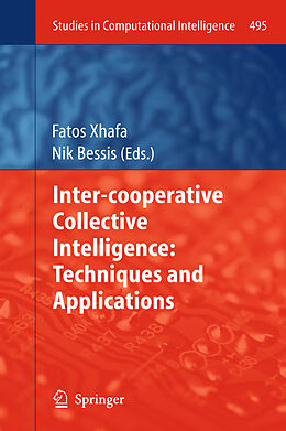 Couverture cartonnée Inter-cooperative Collective Intelligence: Techniques and Applications de 