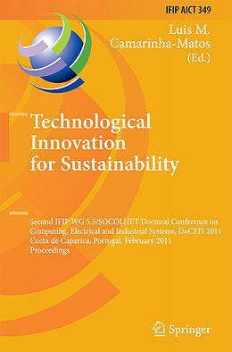 Kartonierter Einband Technological Innovation for Sustainability von 