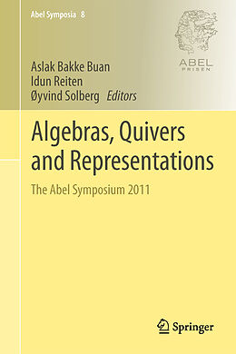 Couverture cartonnée Algebras, Quivers and Representations de 