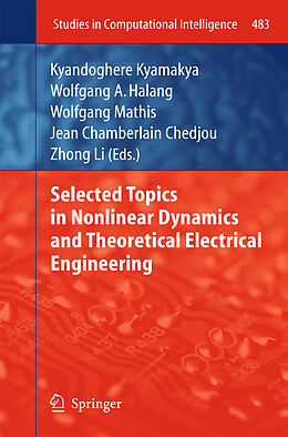 Couverture cartonnée Selected Topics in Nonlinear Dynamics and Theoretical Electrical Engineering de 